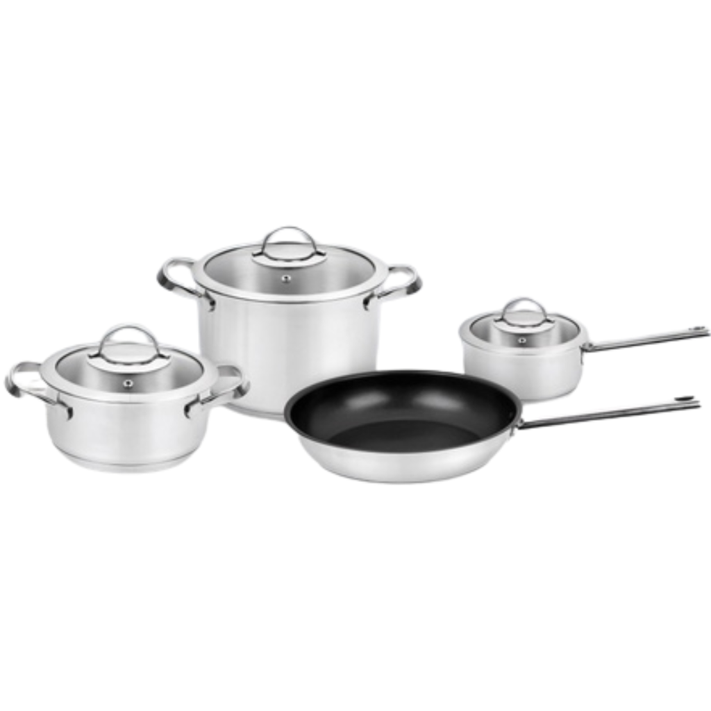 Magna 7pc Stainless Steel Induction Cookware Set