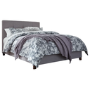 Dolante Queen Upholstered Bed Grey
