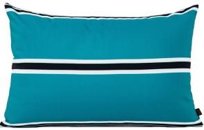 Layar Blue Outdoor Pillow 16x24in