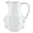 Beaded Terracotta Pitcher 70 oz