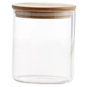 Borosilicate Glass Jar with Bamboo Lid 22.9oz