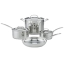 Cuisinart Chef's Classic Stainless Steel Cookware Set 7pc