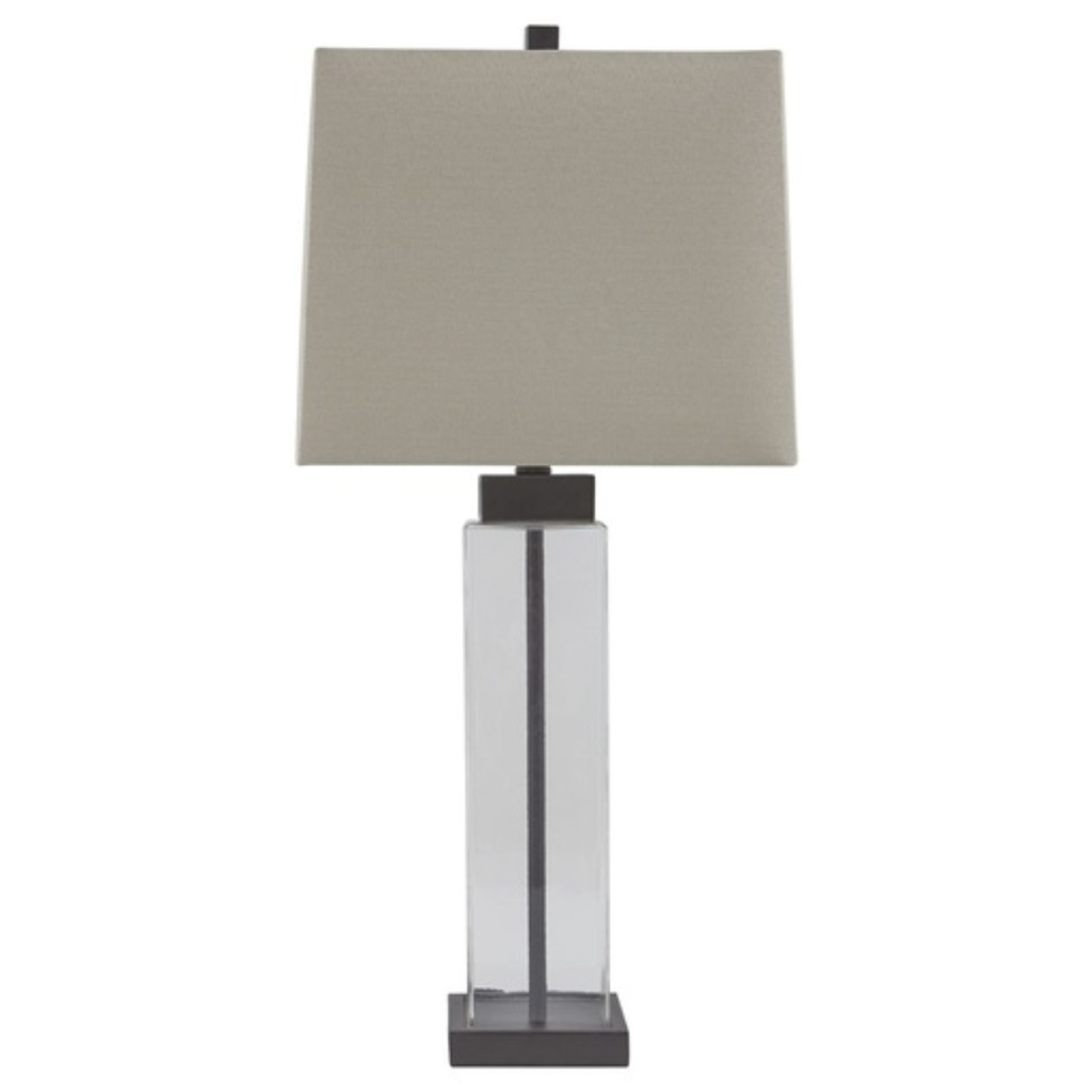 Alvaro Table Lamp Clear/Bronze Finish