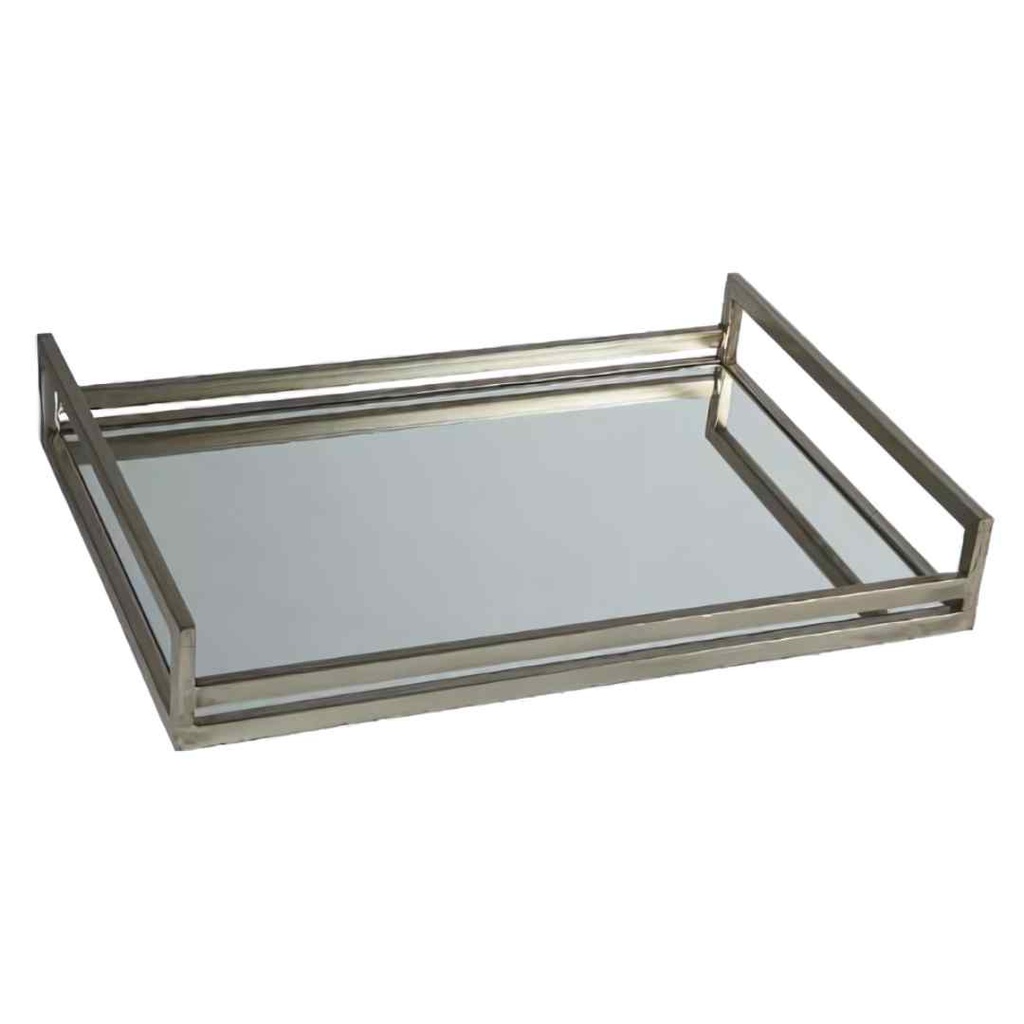 Derex Tray Silver Finish