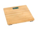 Bamboo Brown Body Scale with LCD