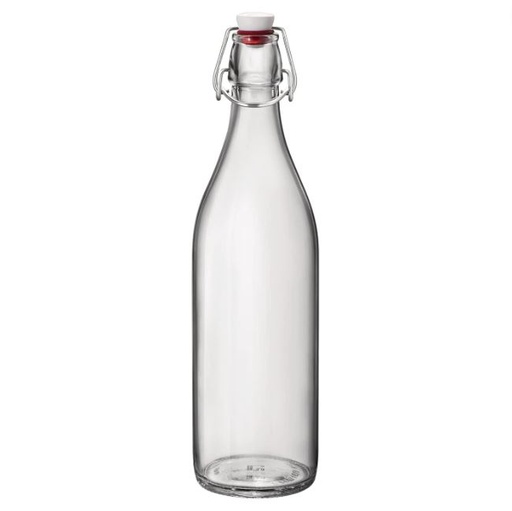 [107405-BB] Bormioli Giara Bottle Clear 1L