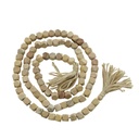 Natural Bead Garland 80in