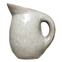 Natural Stoneware Pitcher 9in