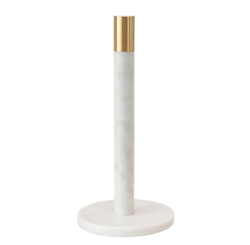 Marble Towel Holder 12in