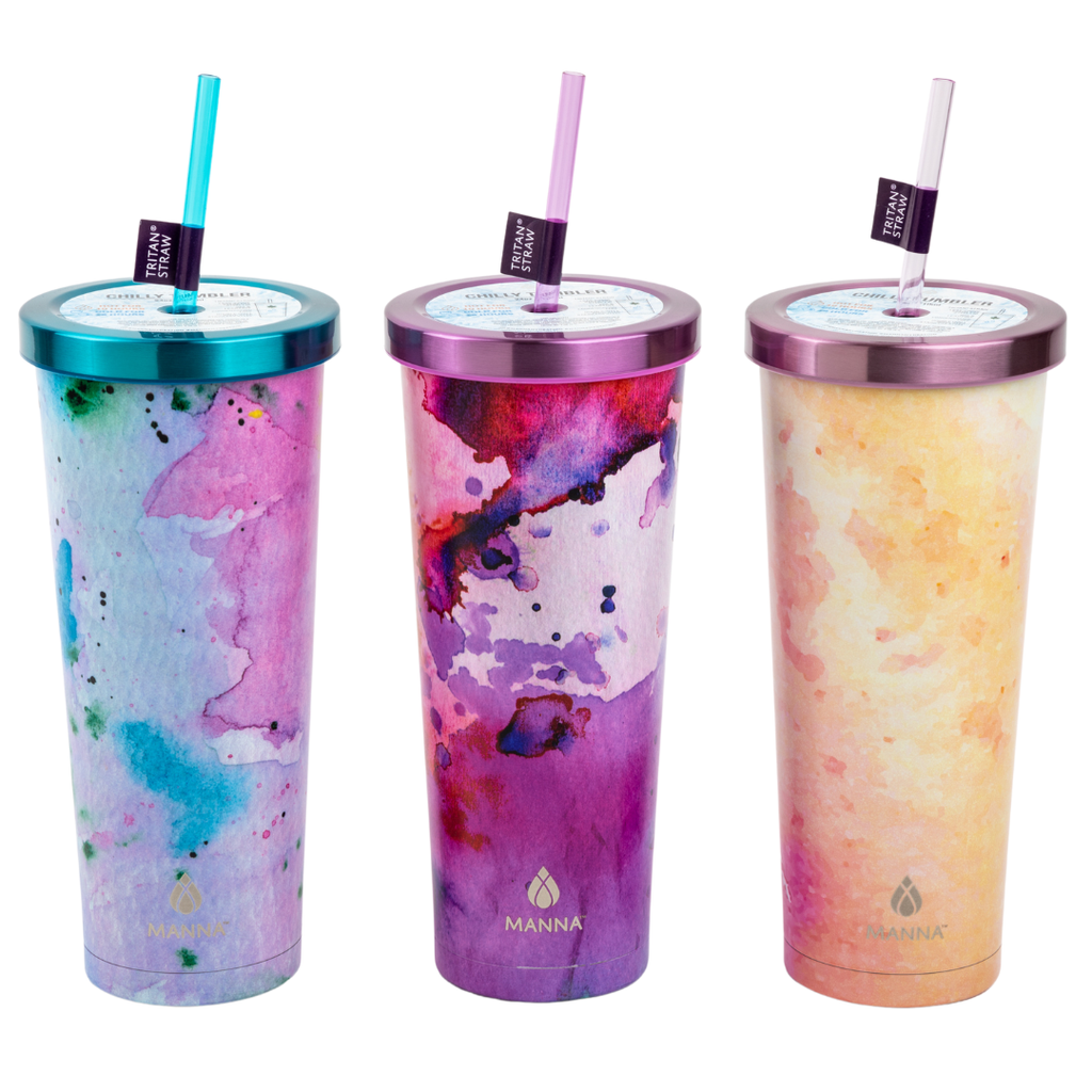 Chilly Tumblers Ink Spill 24oz