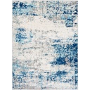 Chester Abstract Blue Rug 5x7