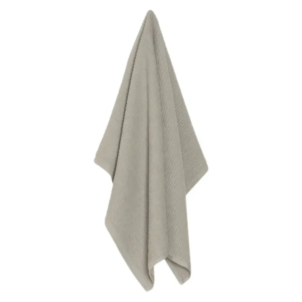 Ripple Kitchen Towel London Grey