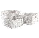 Elian Basket Medium Antique White