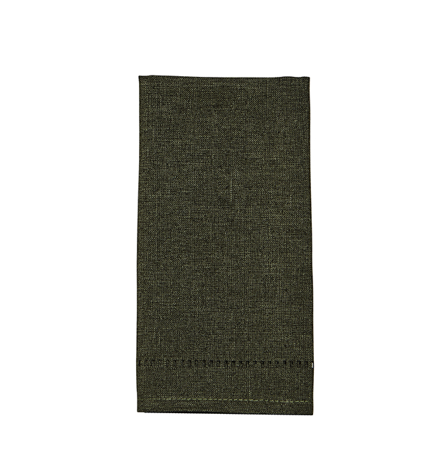 Linen Look Napkin Forest Green