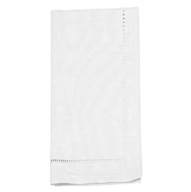 Hemstitch Napkin White
