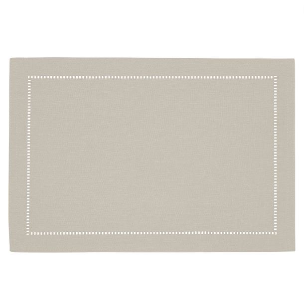 Hemstitch Placemat Linen