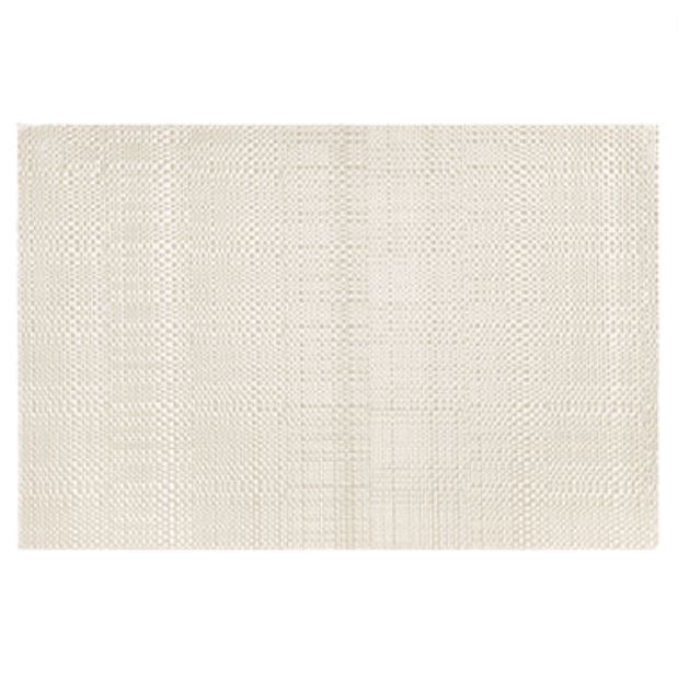 Trace Basketweave Placemat White