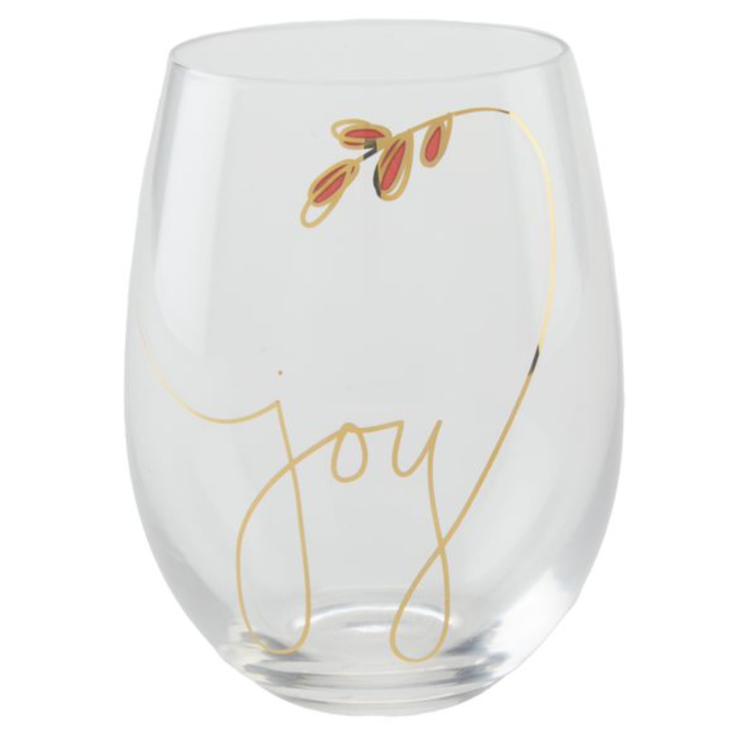 Sentiment Joy Beverage Glass-Short