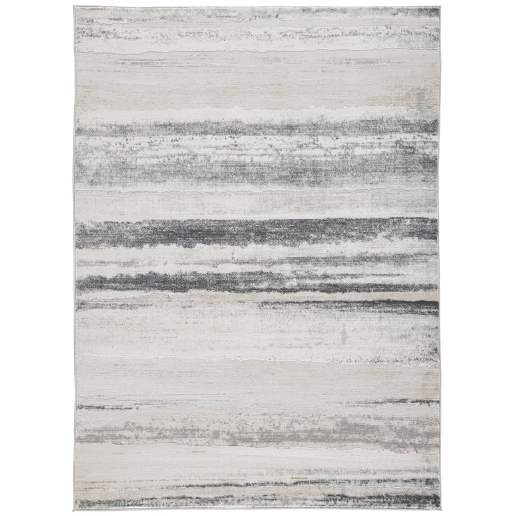 Abanett Grey Rug 5x7ft