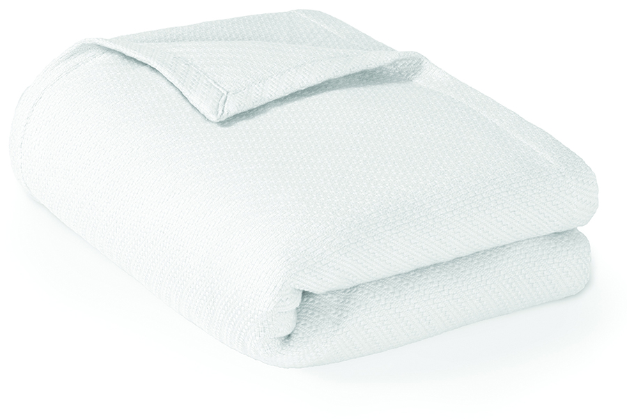 Liquid Cotton Blanket Full/Queen White
