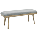 Vida Gray Dining Bench