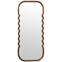Retro Wooden Floor Mirror 74in