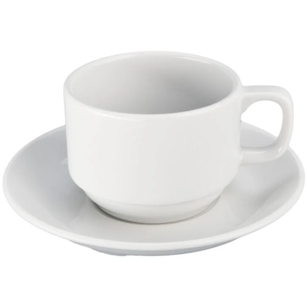 Bistro Cup and Saucer 8oz