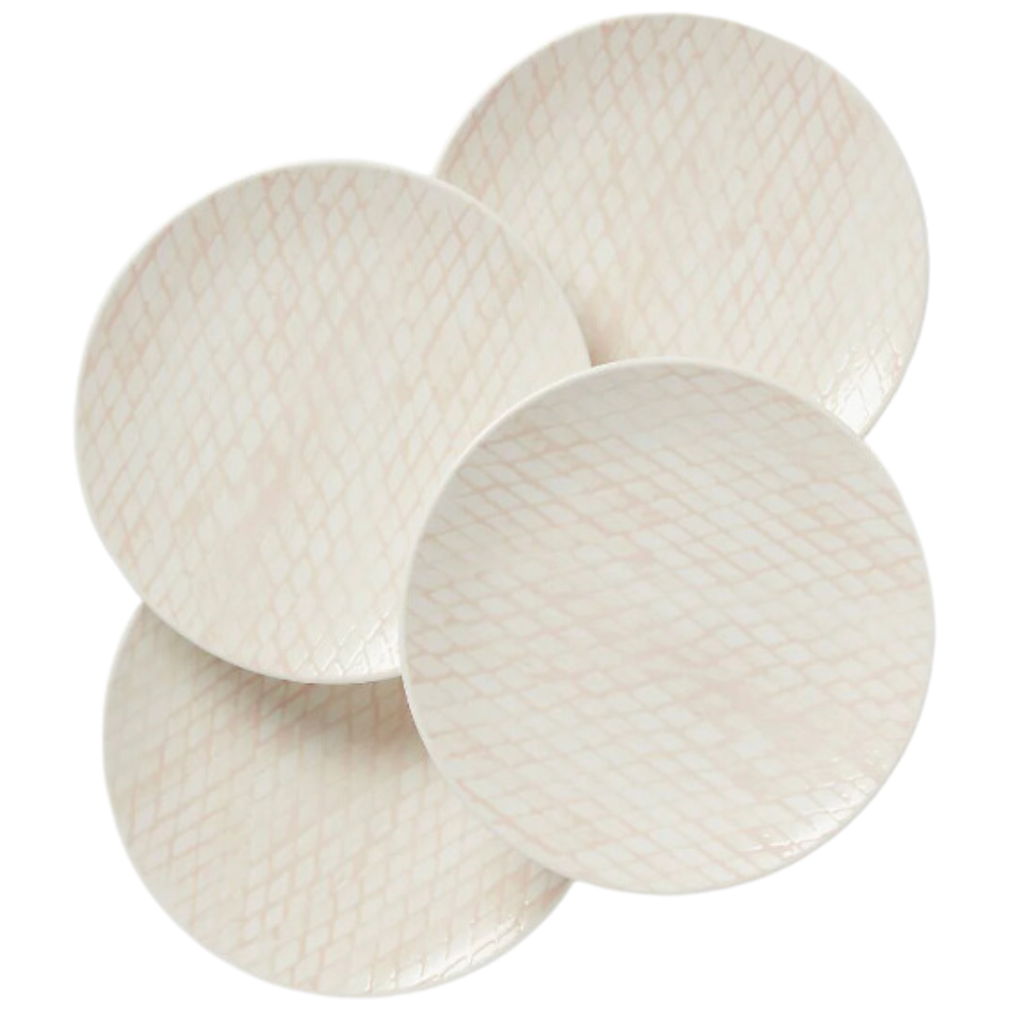 Lenox Textured Neutrals Dinner Plate Set 4pc