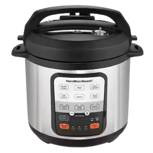[168632-BB] Hamilton Beach Precision Pressure Cooker 6 QT