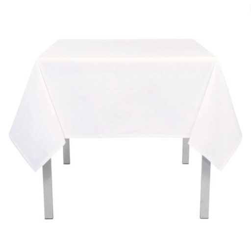 [168753-BB] Spectrum White Tablecloth 60X90 in