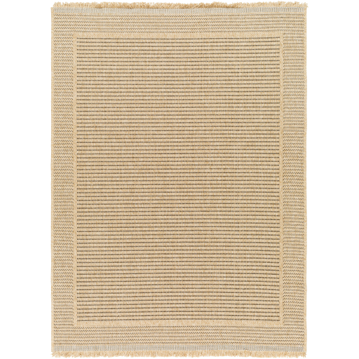 [168900-BB] Mirage Tan Indoor Outdoor Rug 5x7