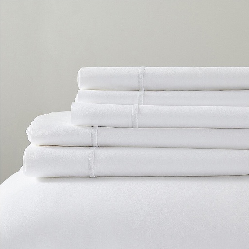 [150682-BB] Lagos Queen Duvet Cover White