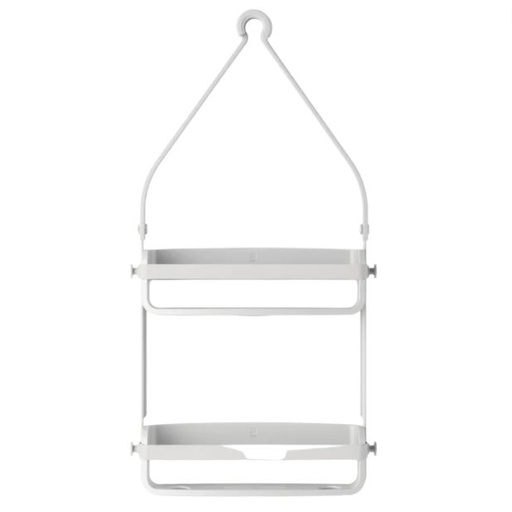 [169186-BB] Flex Shower Caddy White