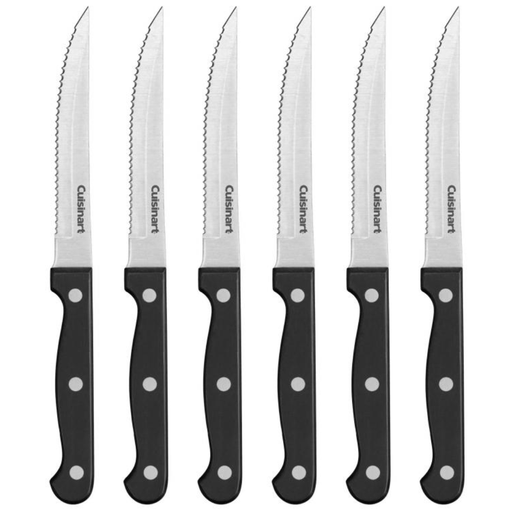 [138451-BB] Cuisinart Triple Rivet Steak Knife Set 6pc
