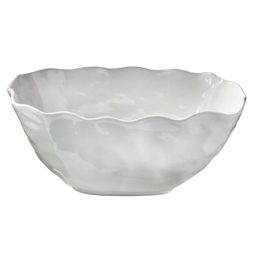 [169612-BB] Formoso Oval Entertain Bowl White