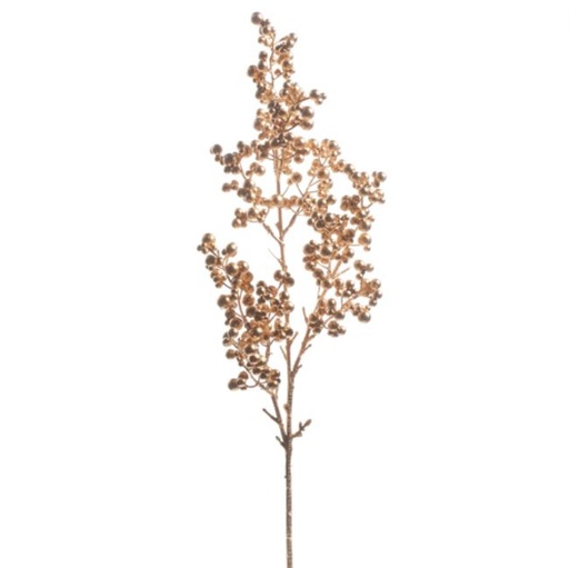 [169839-BB] Gold Berry Branch 25in