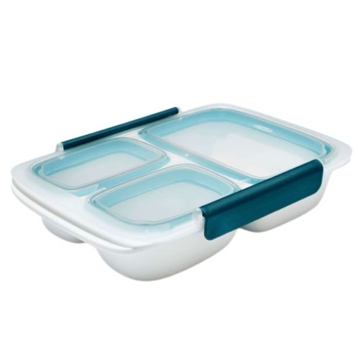 [170035-BB] OXO Prep & Go Leakproof 4.1 Cup Divided Container