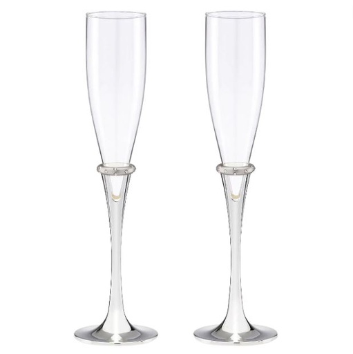 [170053-BB] Lenox Devotion Toasting Flute Set 2 pc