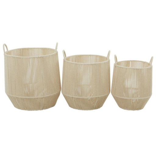 [170970-BB] Woven Cotton Basket Lg