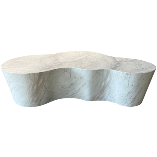 [171297-BB] Marble Cement Coffee Table
