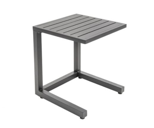 [171298-BB] Playa Side Table - Gunmetal
