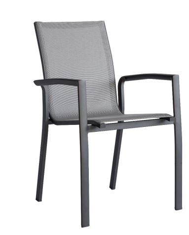[171565-BB] Playa Dining Chair Gunmetal