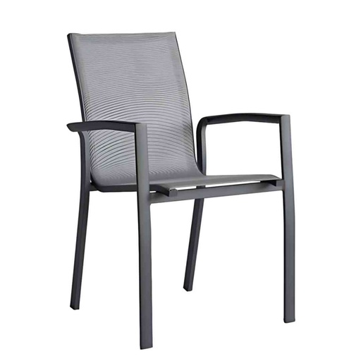[171565-BB] Playa Dining Chair Gunmetal