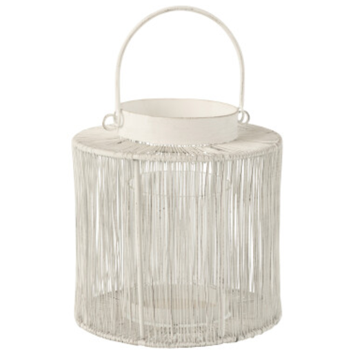 [171619-BB] Matte Metal Lantern Small