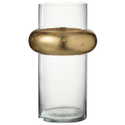 [171633-BB] Cylinder High Ring Vase 14in