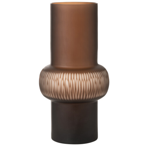 [171641-BB] Brown Glass Vase 16in