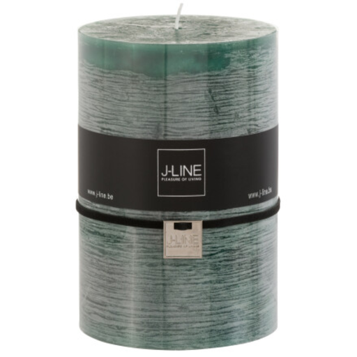 [171787-BB] Spruce Green Pillar Candle 4x6in