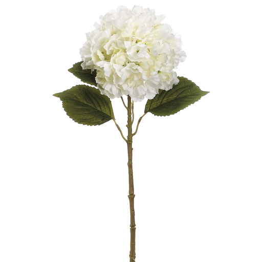 [171863-BB] Hydrangea Spray White 26in