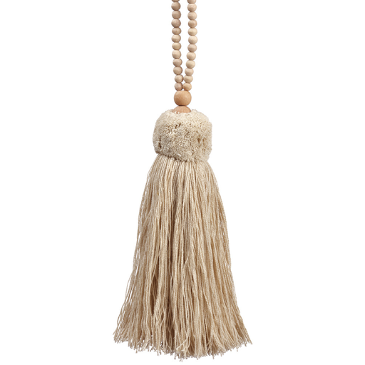 [171929-BB] Pompom Tassel Ornament 12in