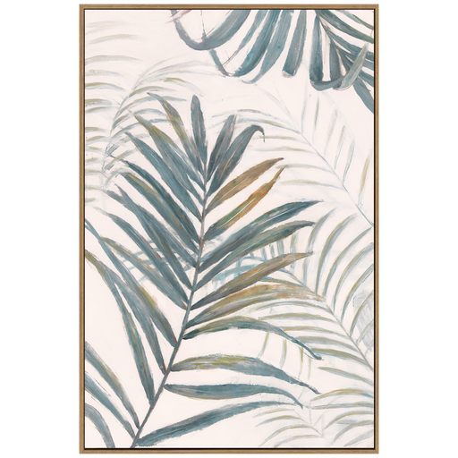 [172084-BB] Soothing Palms II Framed Canvas 24WX36H